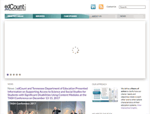 Tablet Screenshot of edcount.com